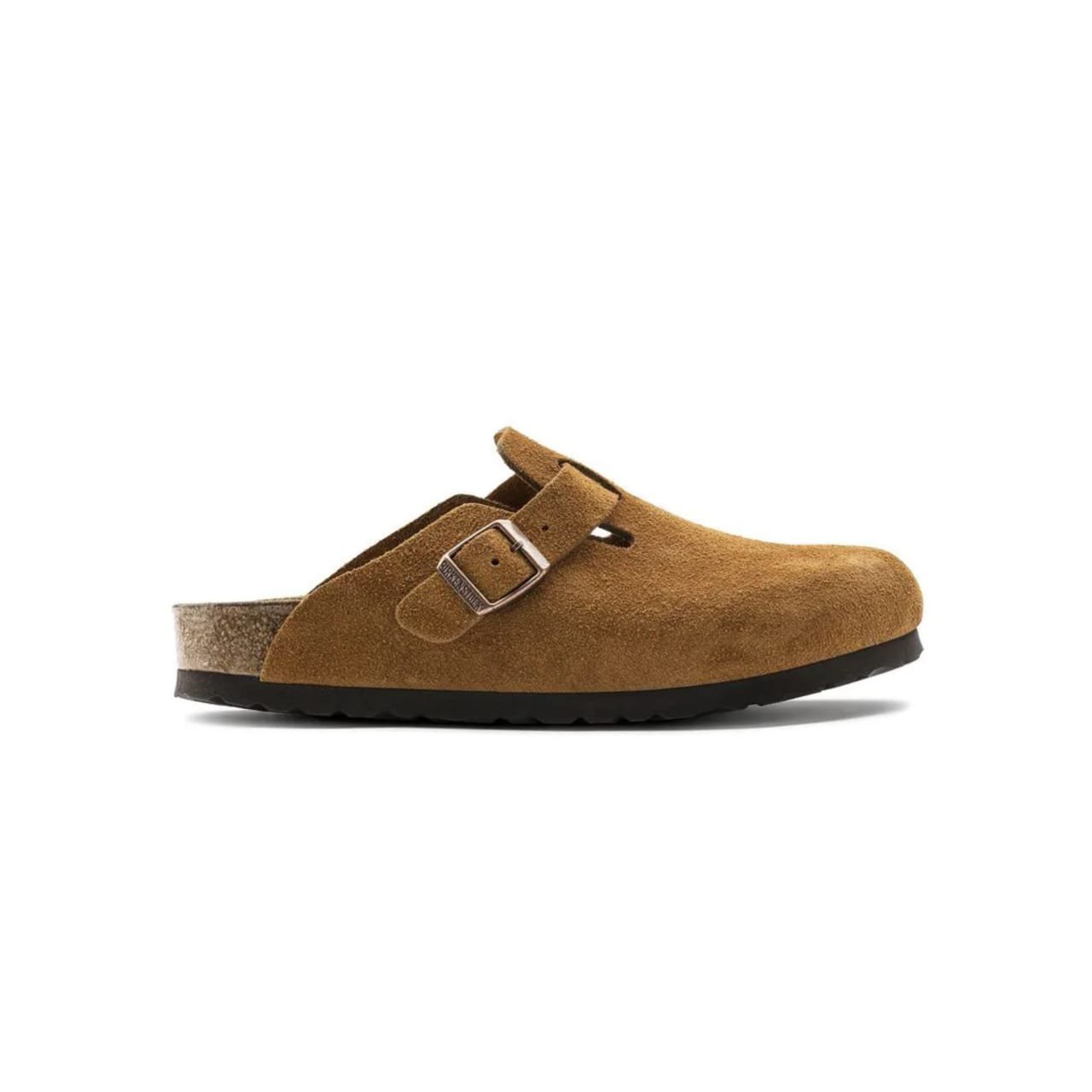 Birkenstock Boston Soft Bedding-Suede Mink