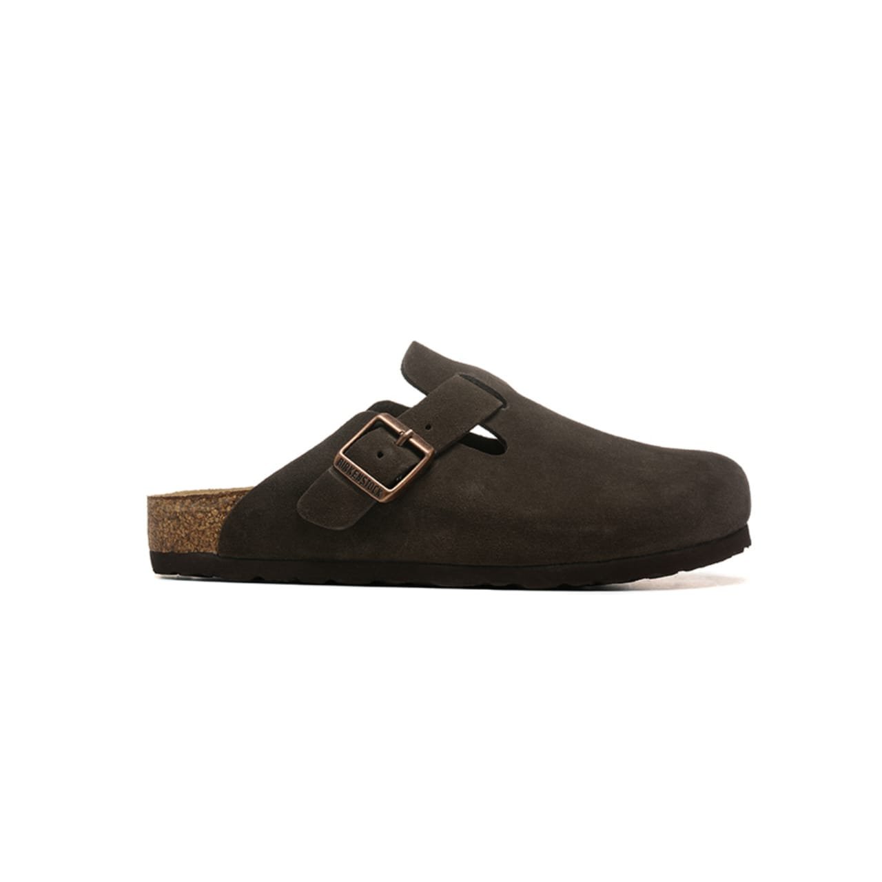 Birkenstock Boston Soft Bedding-Suede Mocca