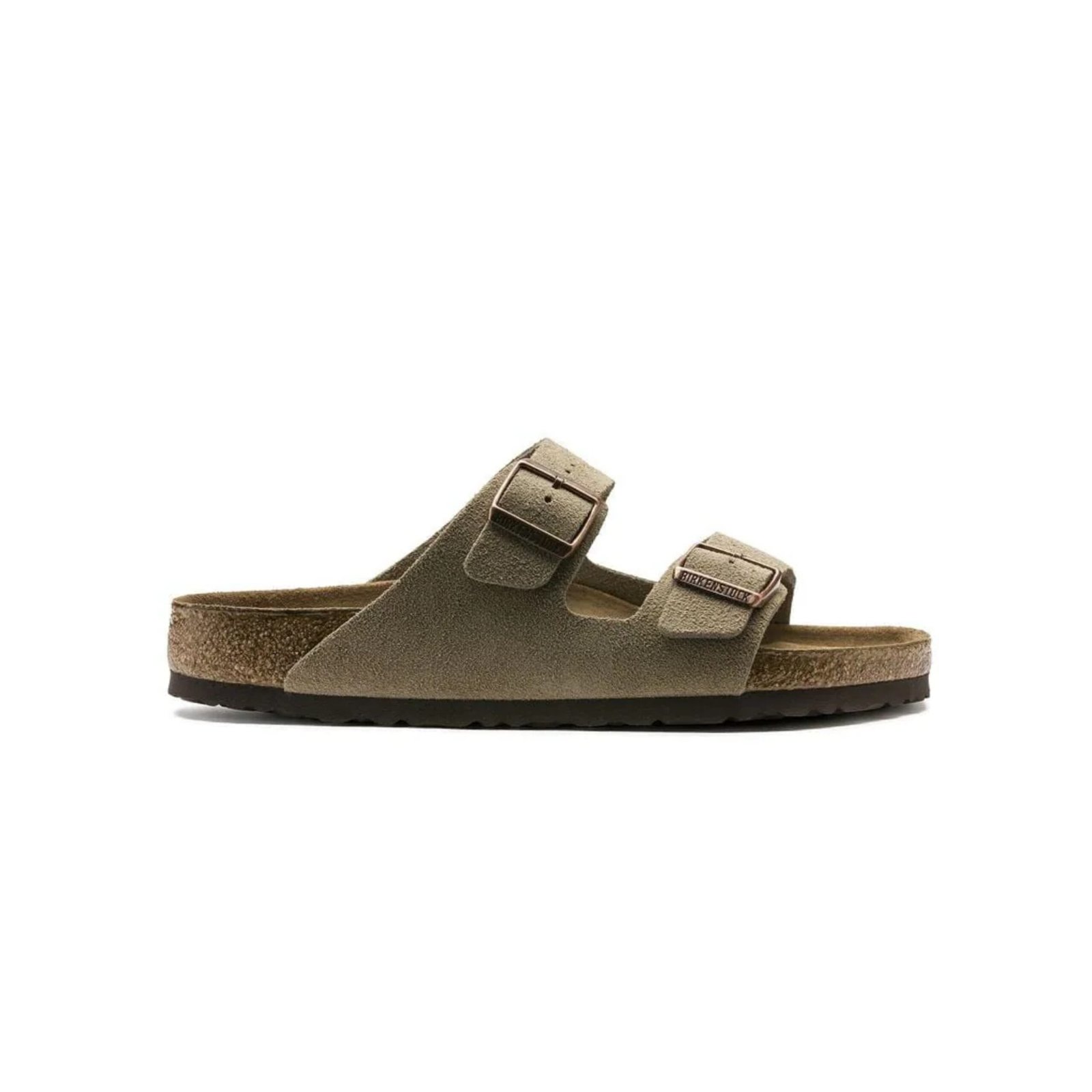 Birkenstock Arizona soft Footbed Suede leather Taupe