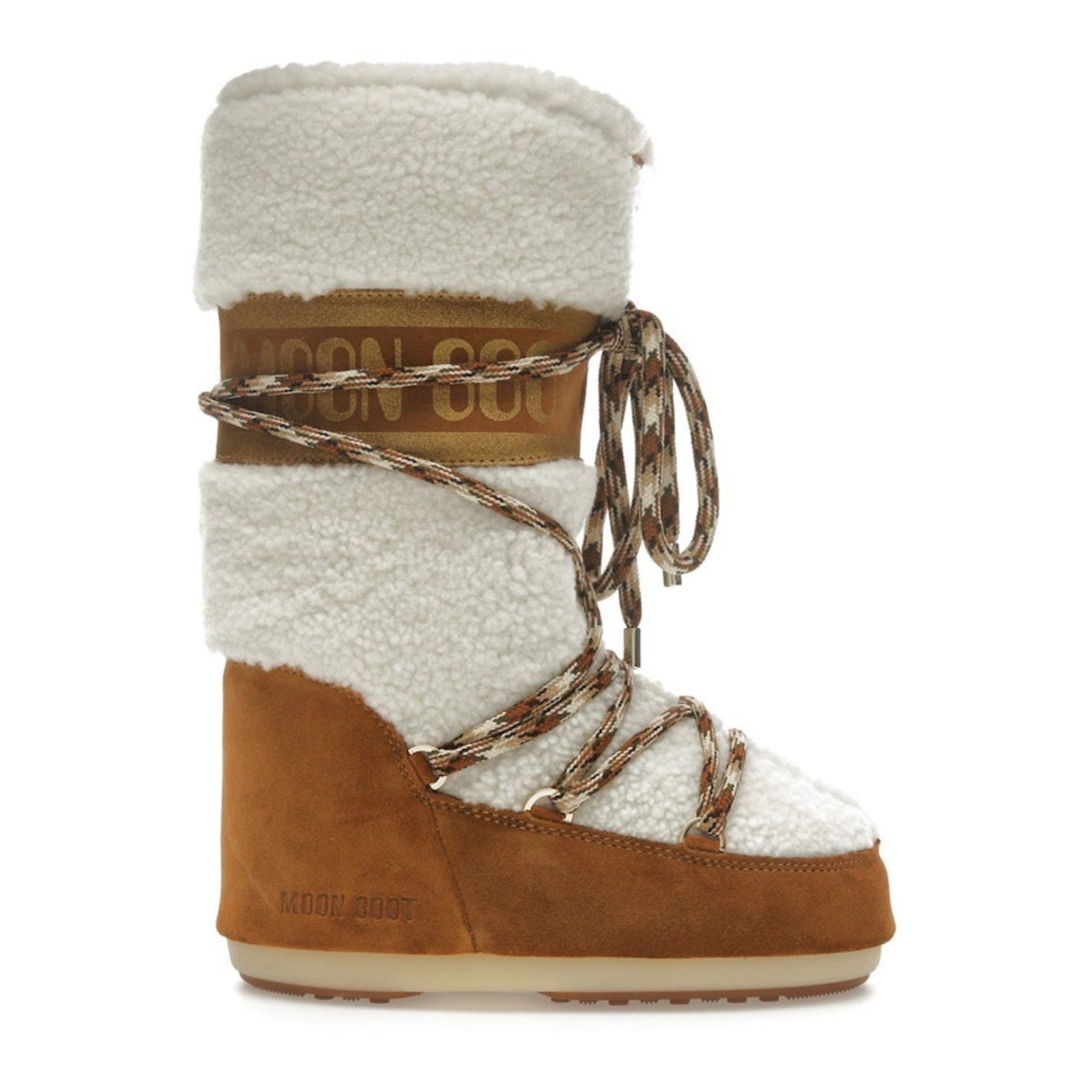 MoonBoot Icon Cream Shearling
