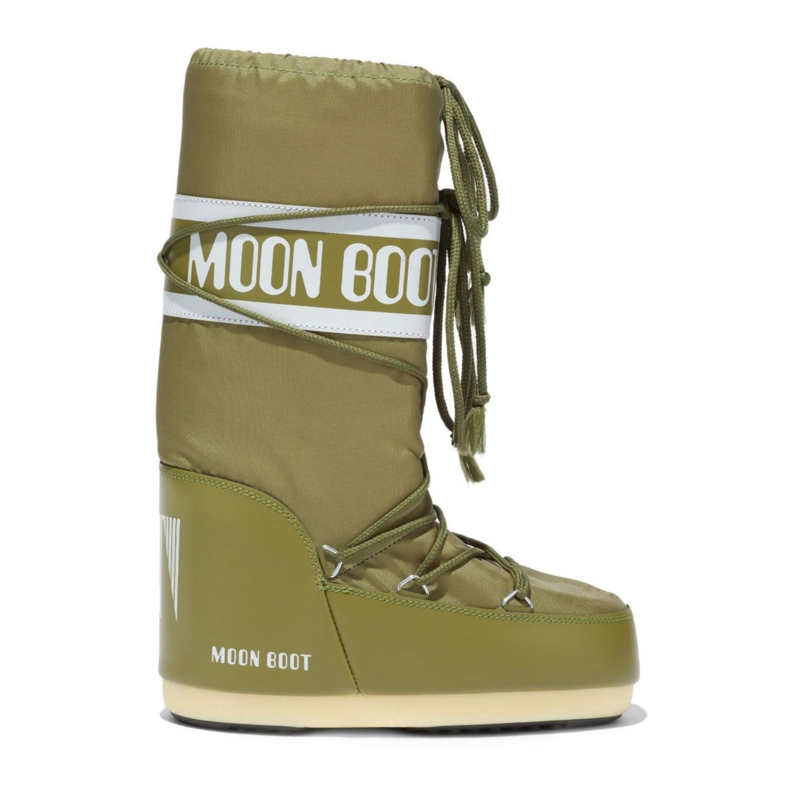 MoonBoot Icon Green Nylon