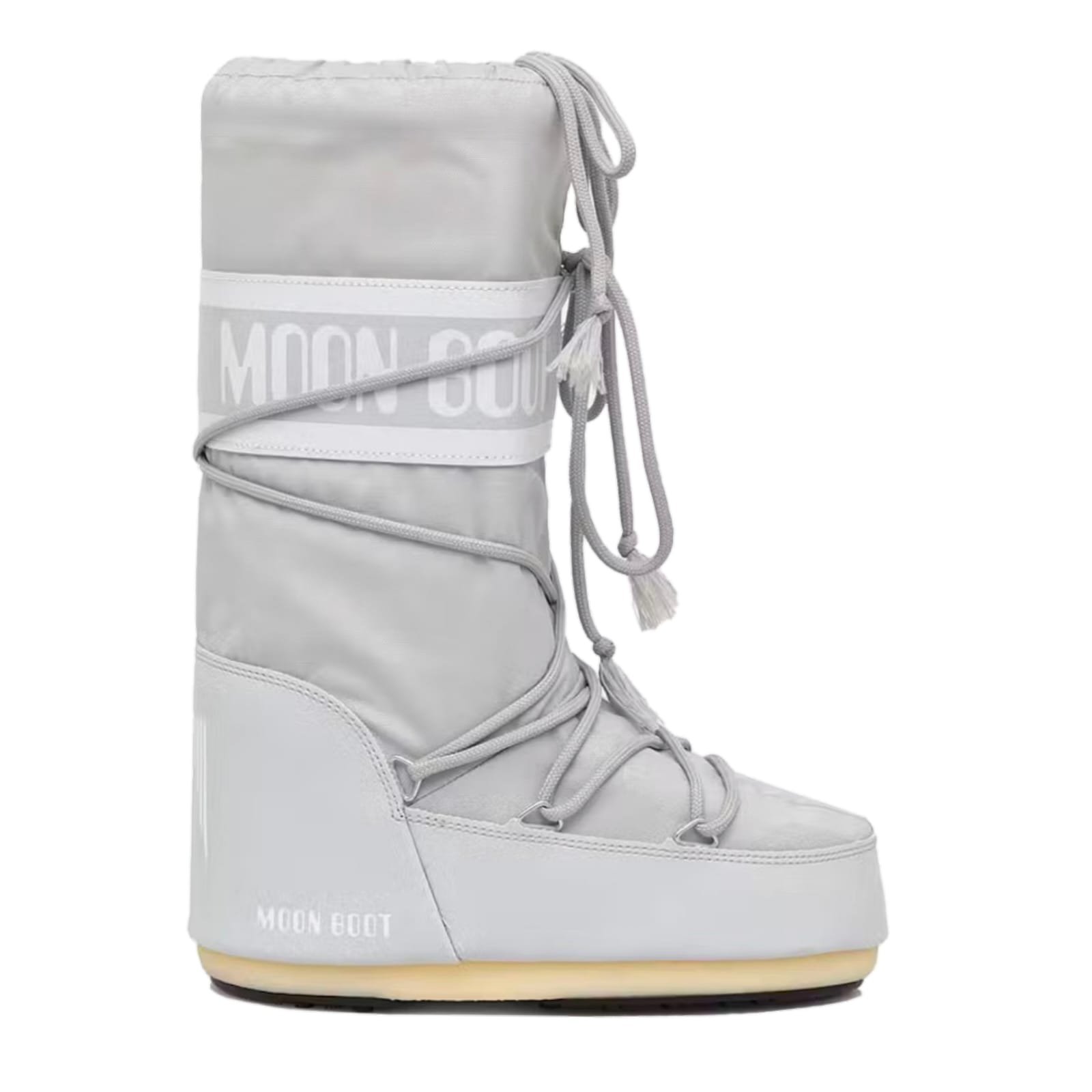 MoonBoot Icon Grey Nylon