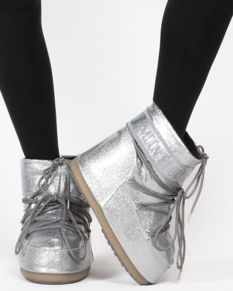Silver Moon Boot Icon Low