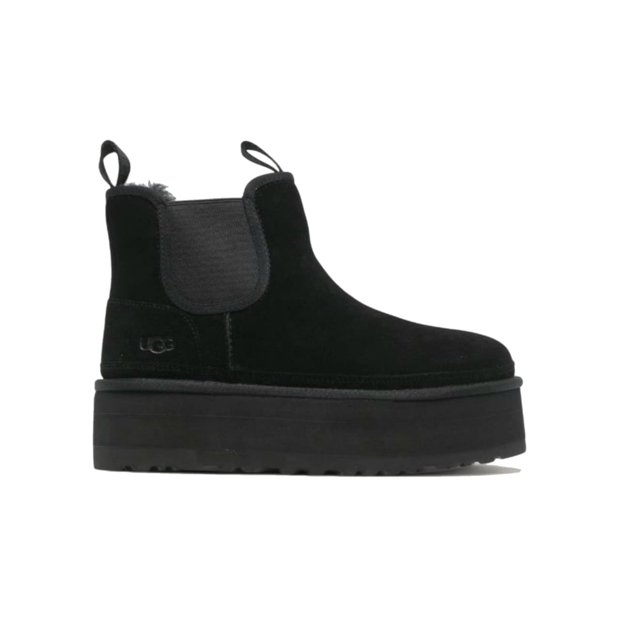 UGG Neumel Platform Chelsea Boot Black