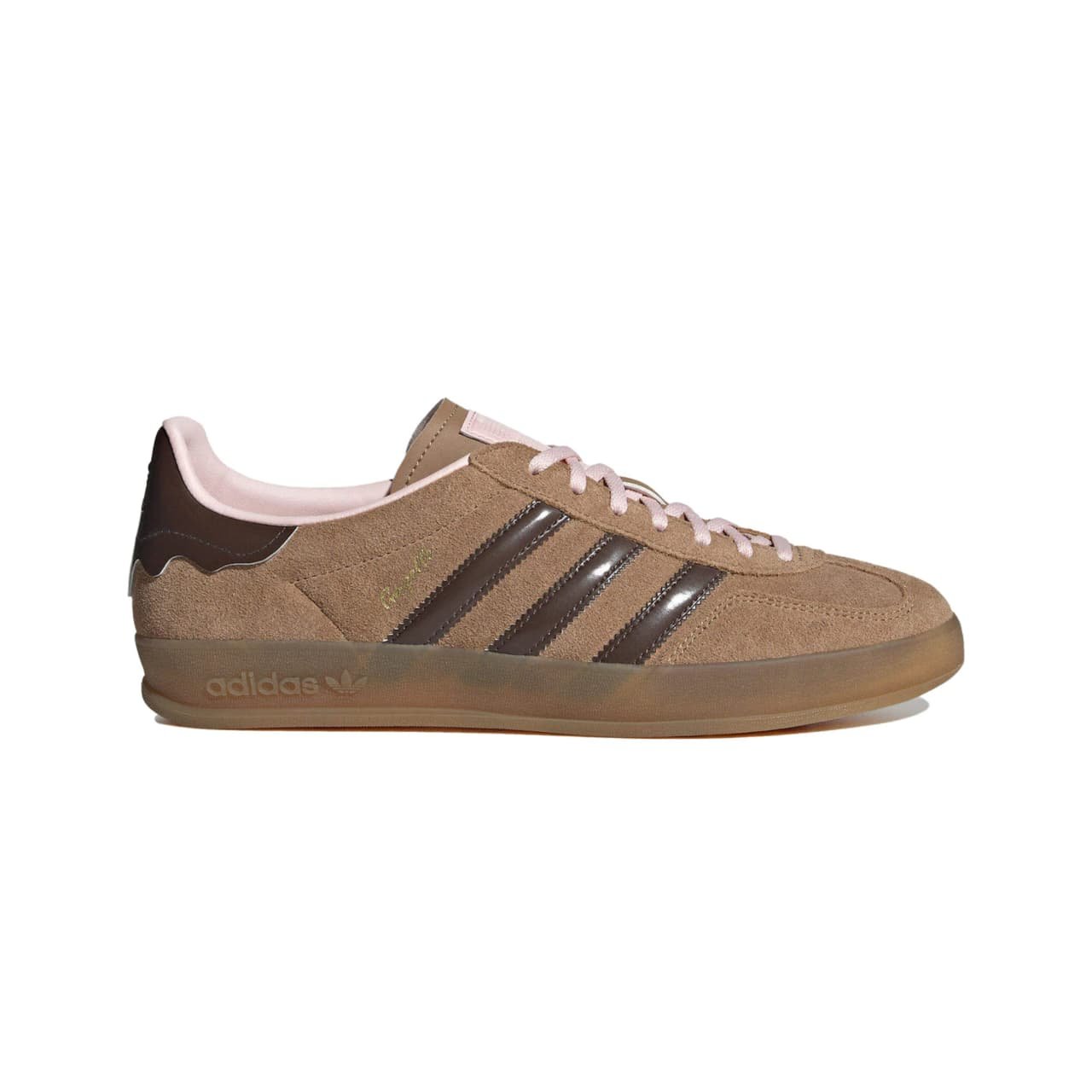 Adidas Gazelle Indoor Cardboard Brown Sandy Pink Gum
