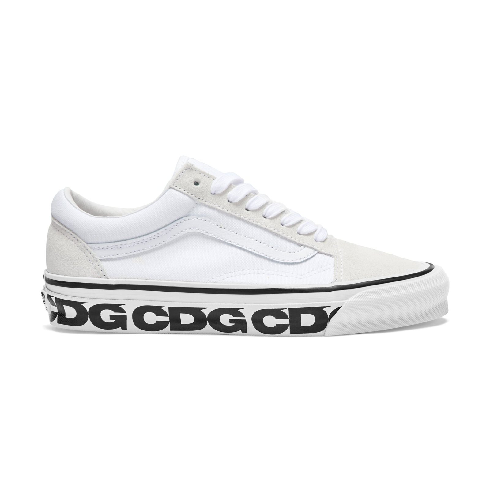 Vans Old Skool LX White X Comme des Garçons (CDG)