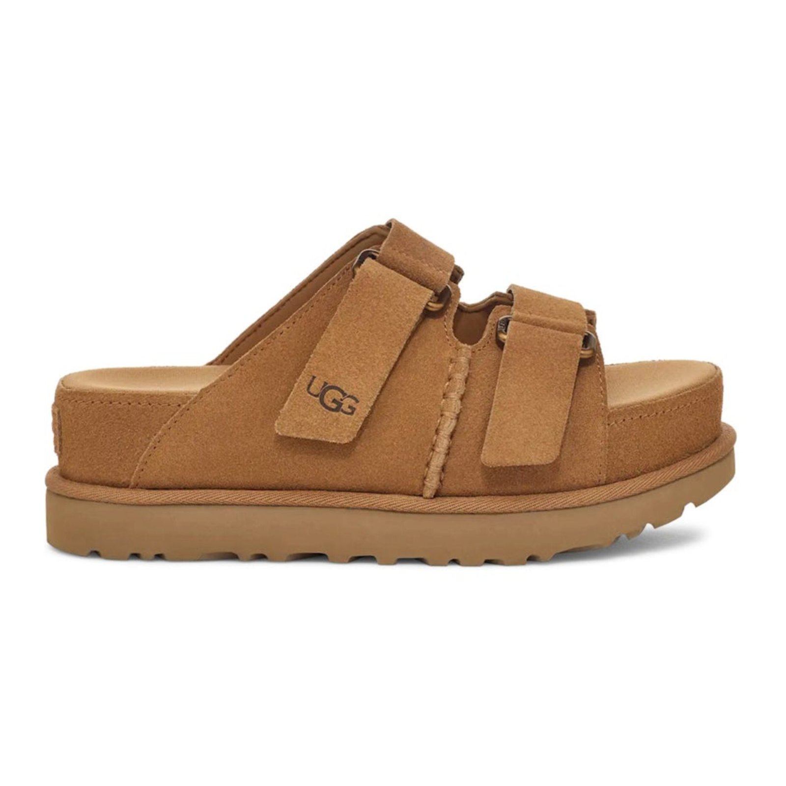 UGG GoldenStar Hi Slide Chestnut