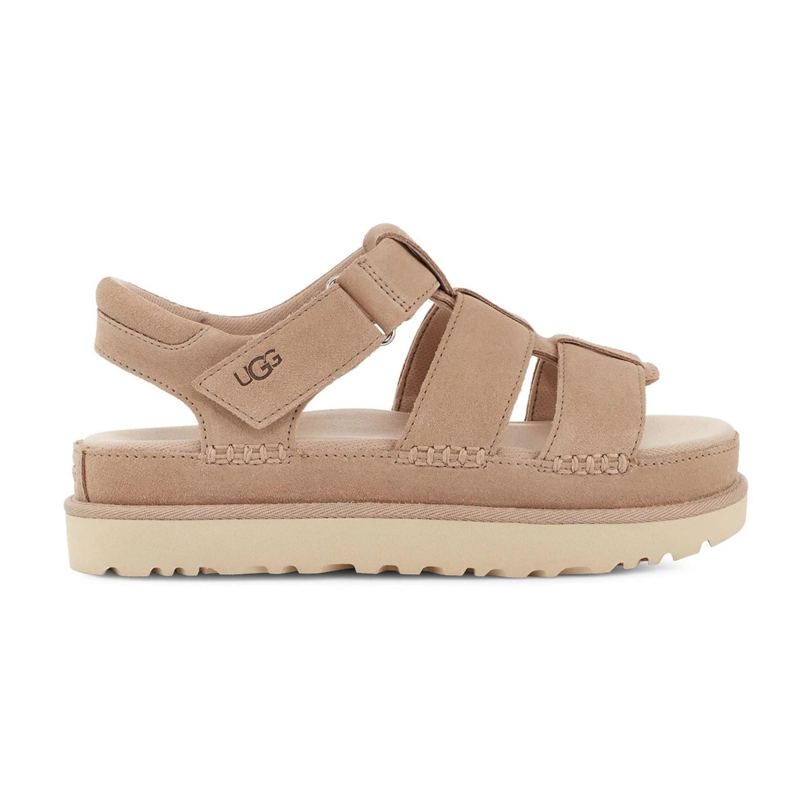 UGG Goldenstar Strap Platform Sandal Sand