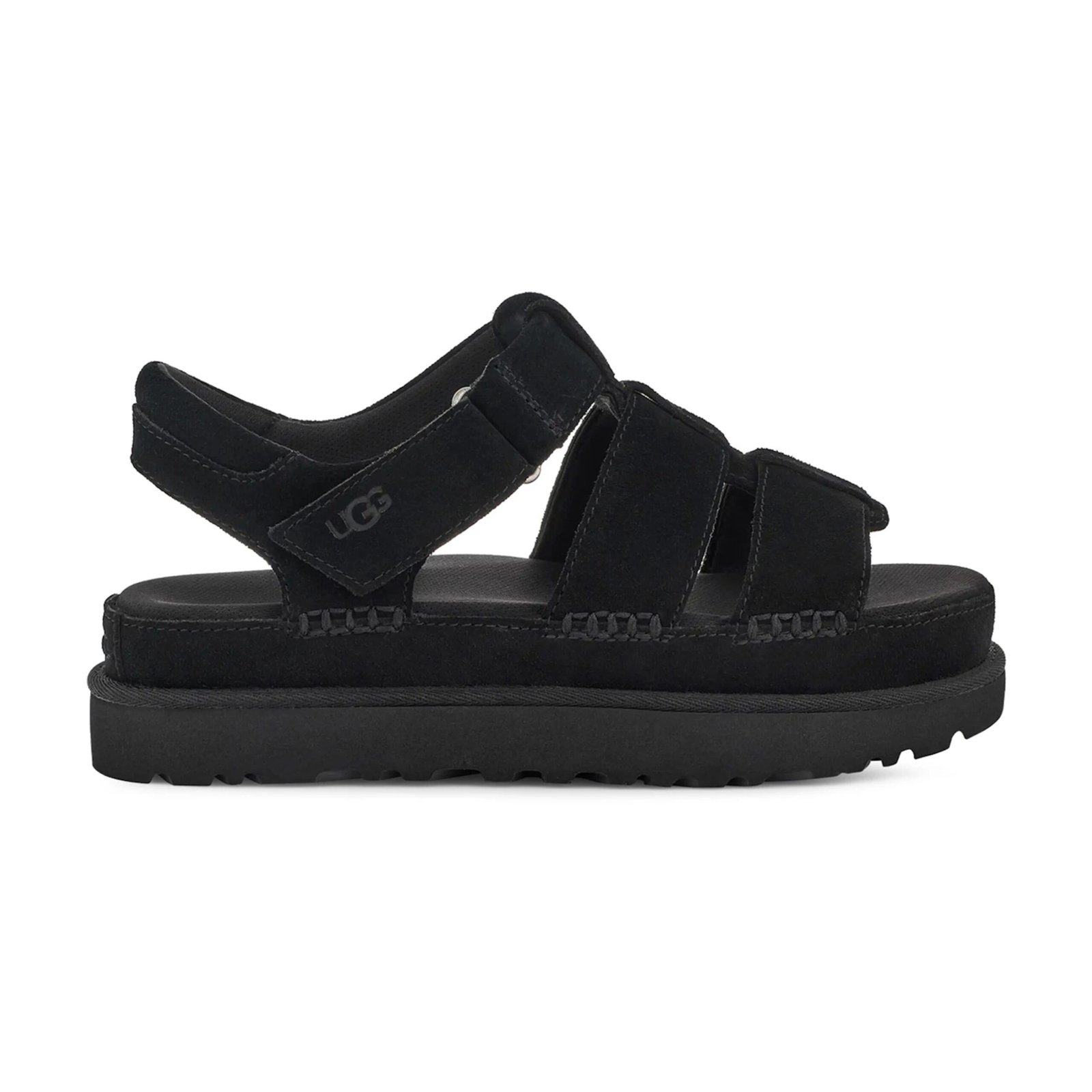 UGG Goldenstar Strap Platform Sandal Black