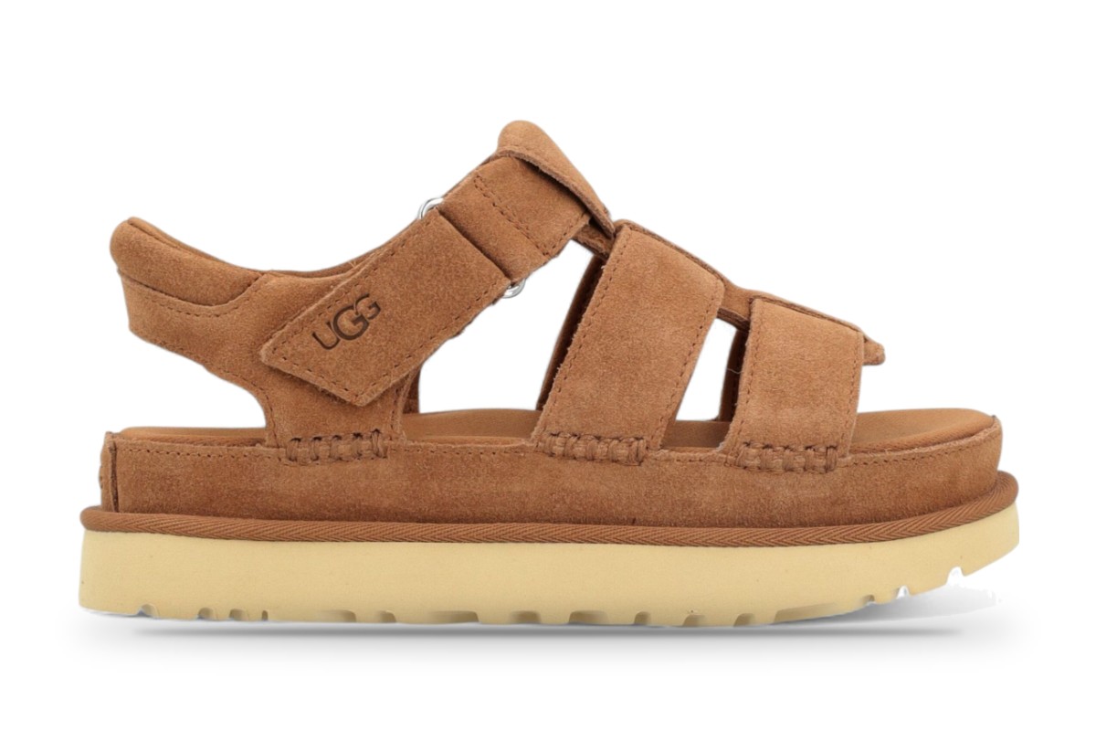 UGG Goldenstar Strap Platform Sandal Chestnut