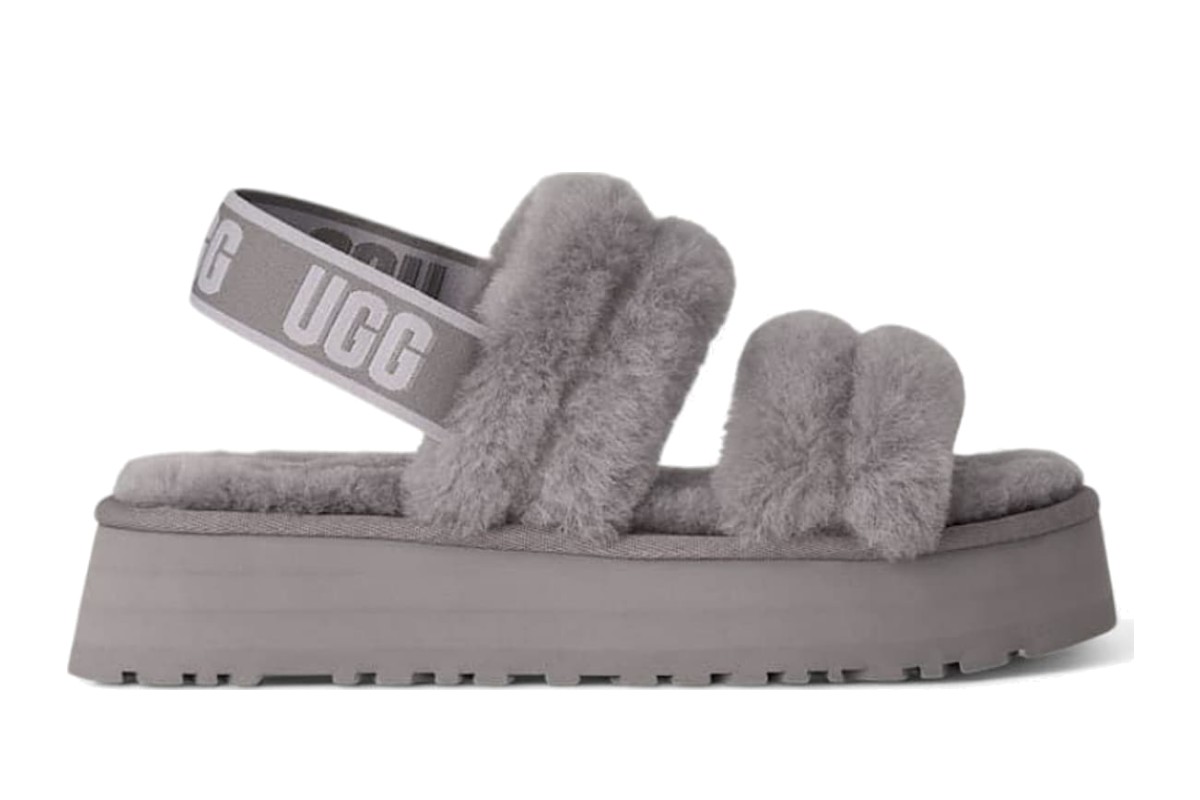 UGG Disco Cross Slide – Grey