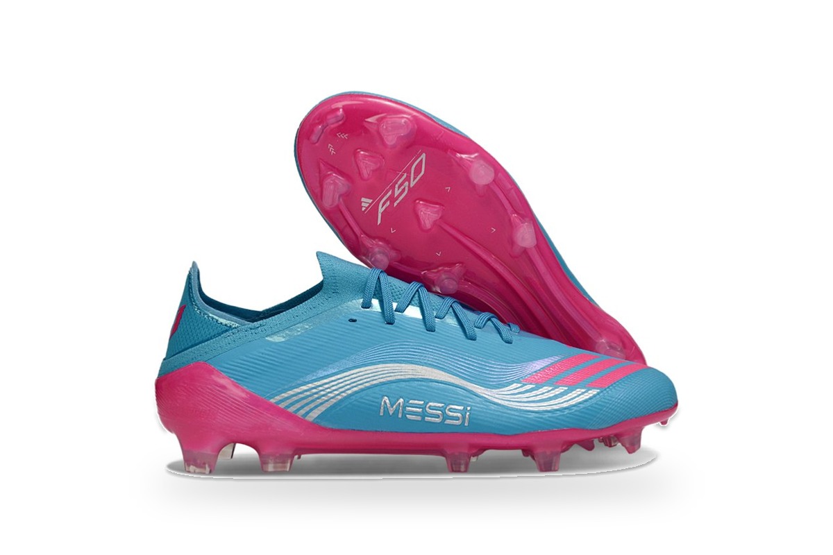 Adidas F50 Elite Laceless Messi FG Turquoise Pink