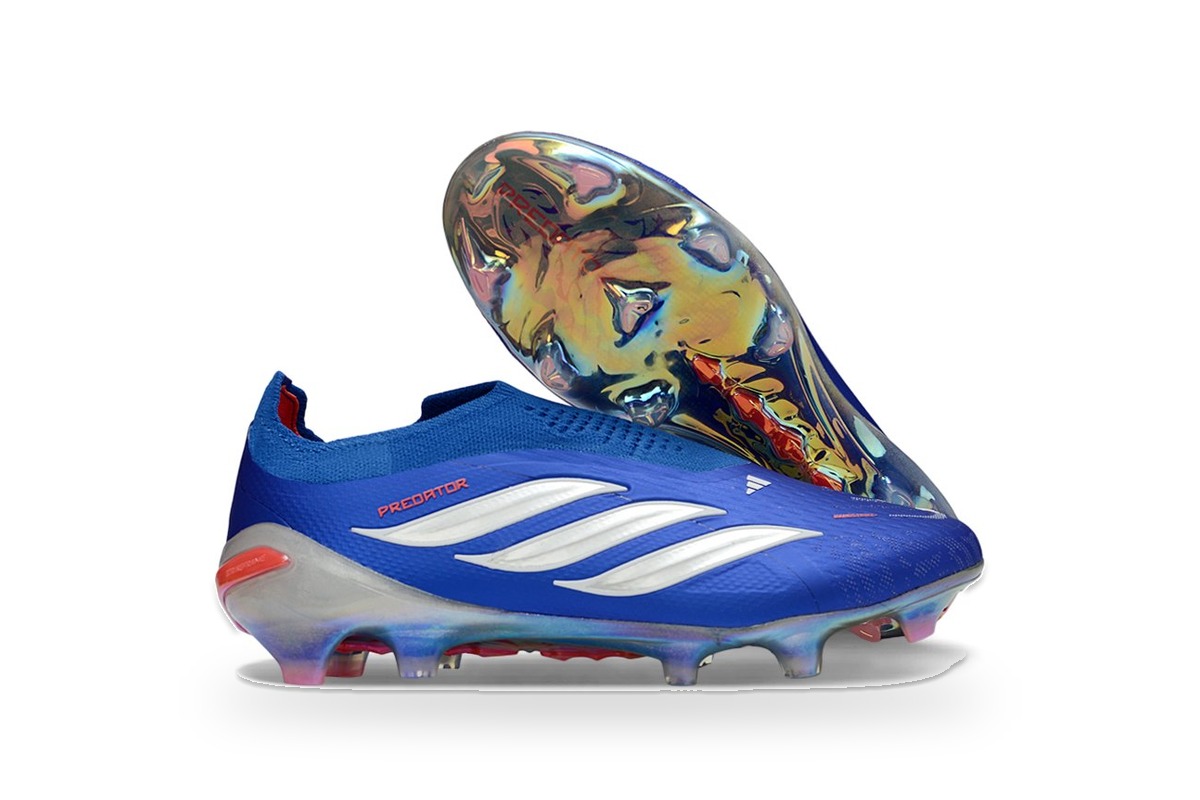 Adidas Predator 26 Elite Laceless FG Royal Blue