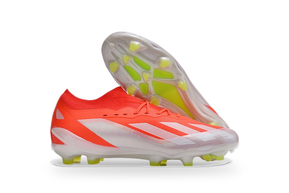 Adidas X Crazyfast.1 FG Solar Red White
