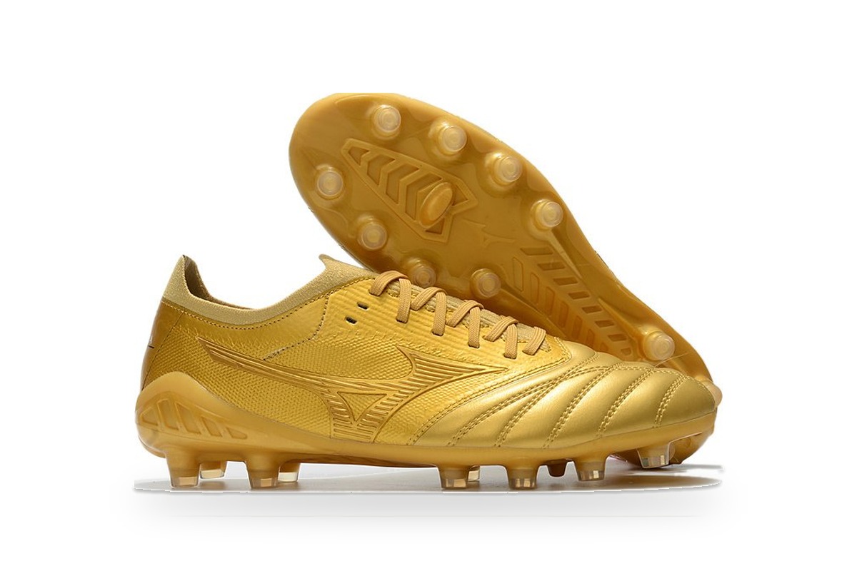 Mizuno Morelia Neo 3 Beta Made in Japan FG Gold
