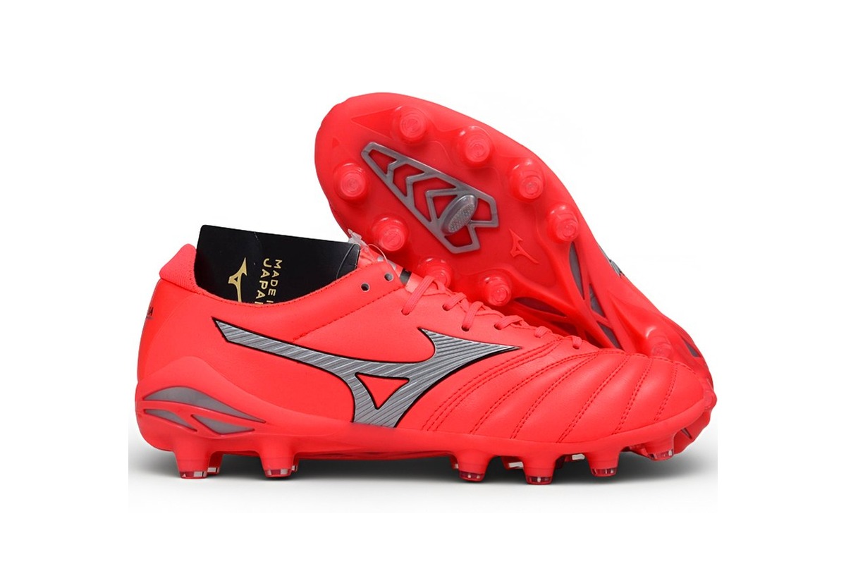 Mizuno Morelia Neo 5 Beta Made in Japan FG Red