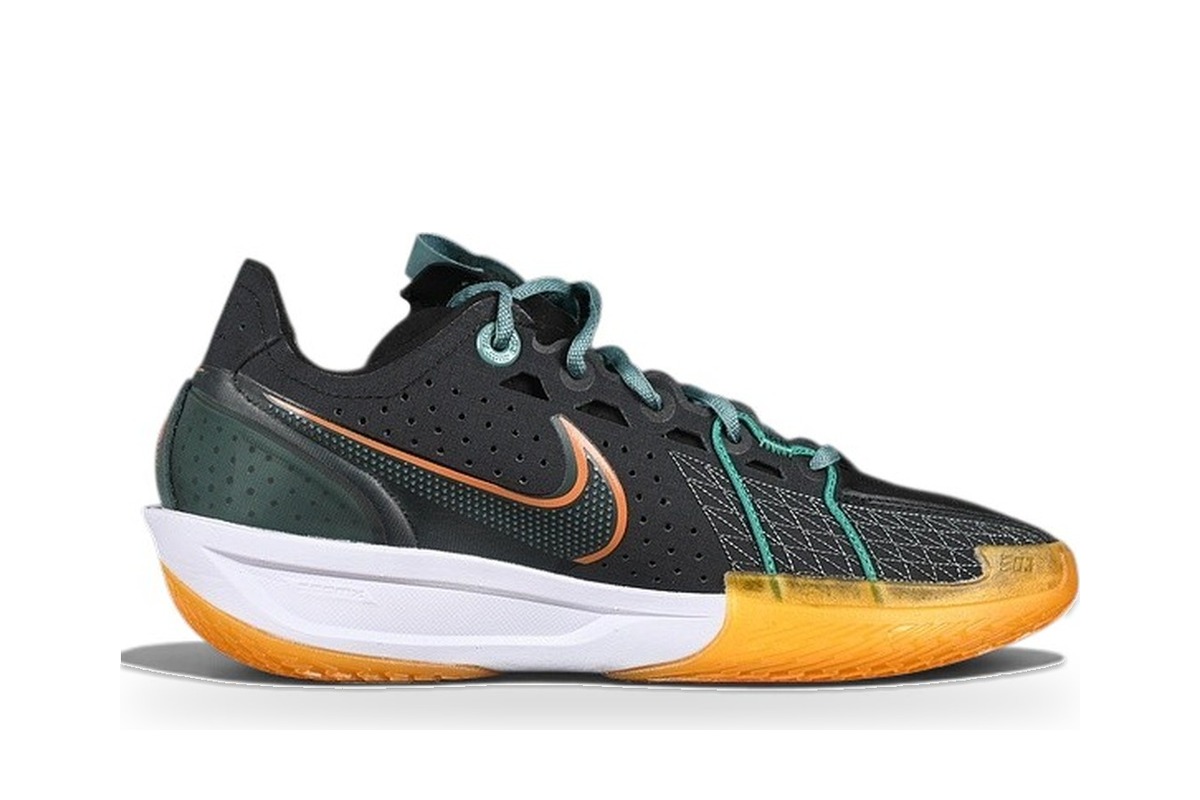 Nike G.T. Cut 3 Black Green Orange
