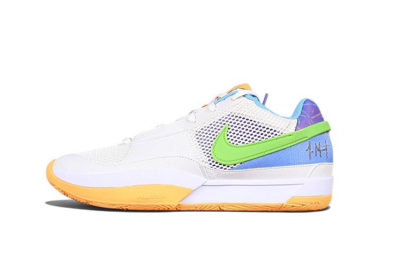 Nike Ja 1 White Green Purple