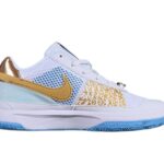 Nike Ja 1 White Light Blue Gold