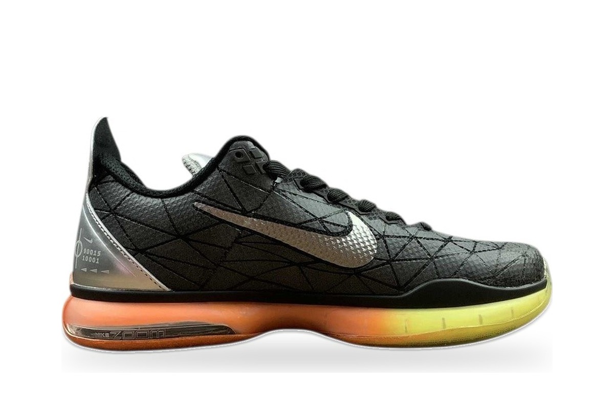 Nike Kobe 10 Black Silver Volt Orange