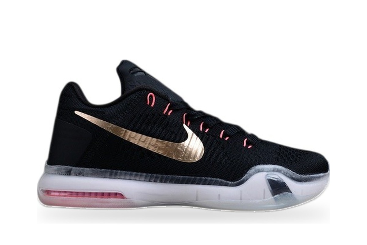 Nike Kobe 10 Elite Black Gold Pink
