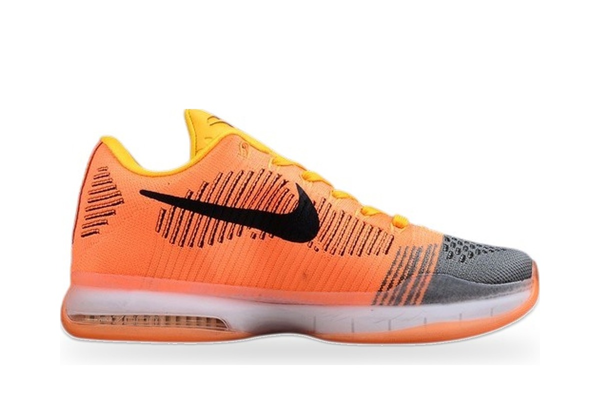 Nike Kobe 10 Elite Orange Yellow Grey