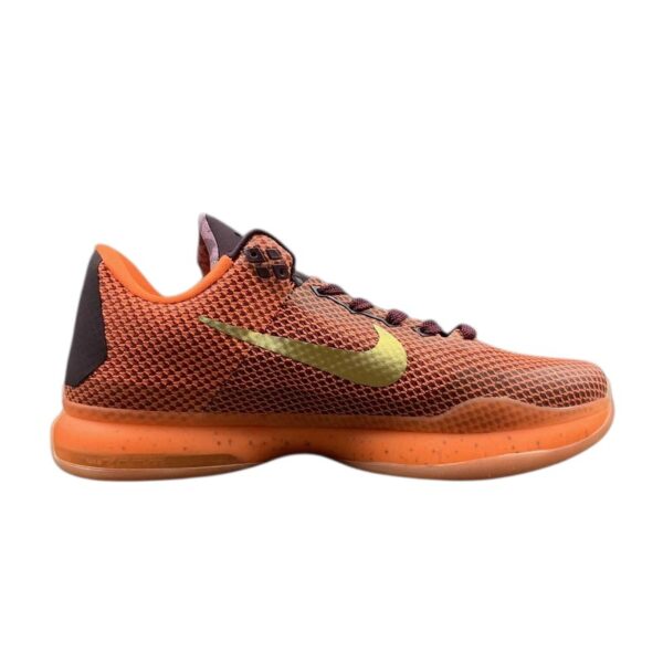 Nike Kobe 10 Orange Maroon