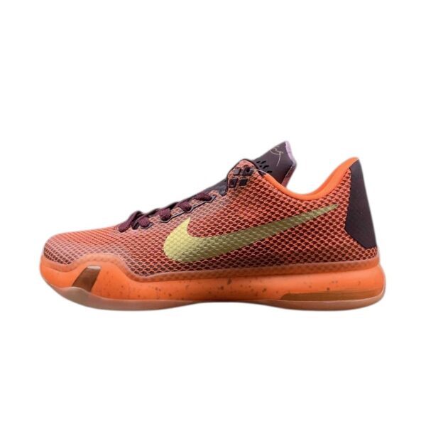 Nike Kobe 10 Orange Maroon