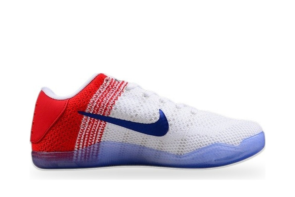 Nike Kobe 11 White University Red Navy