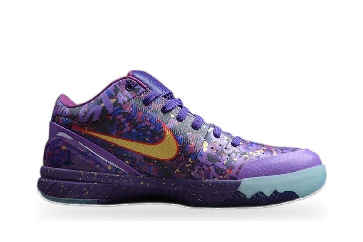 Nike Kobe 4 Protro Purple Galaxy Gold