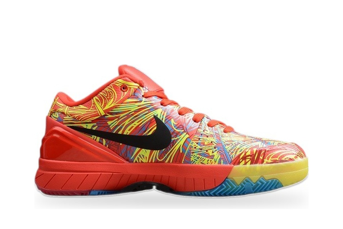 Nike Kobe 4 Protro Red Yellow Multicolor