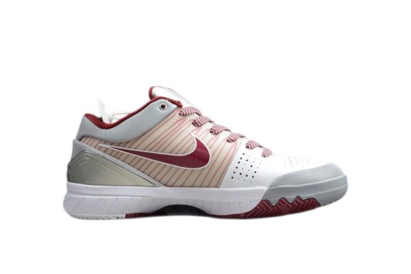 Nike Kobe 4 Protro Silver Maroon White