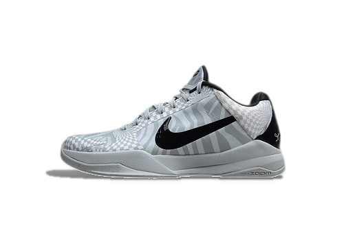 Nike Kobe 5 Protro White Grey Black