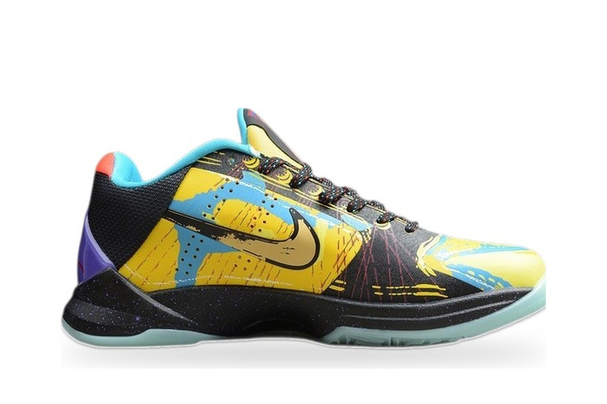 Nike Kobe 5 Protro Yellow Purple Teal Multicolor