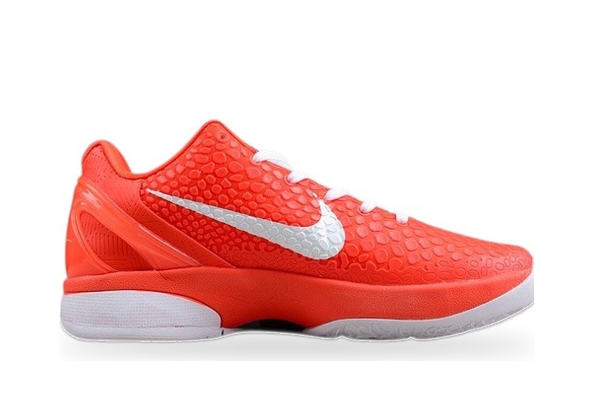 Nike Kobe 6 Protro Bright Crimson White