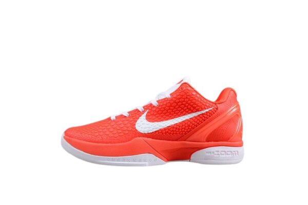 Nike Kobe 6 Protro Bright Crimson White