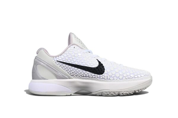 Nike Kobe 6 Protro White Black Silver