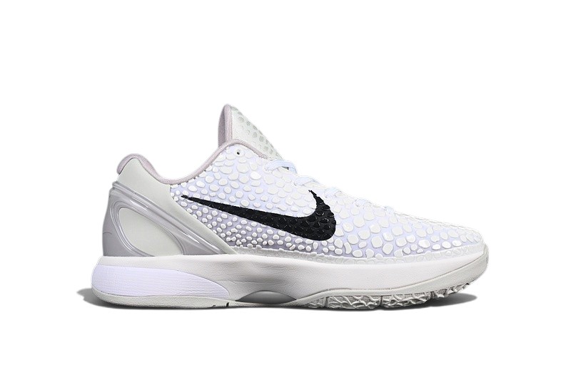 Nike Kobe 6 Protro White Black Silver