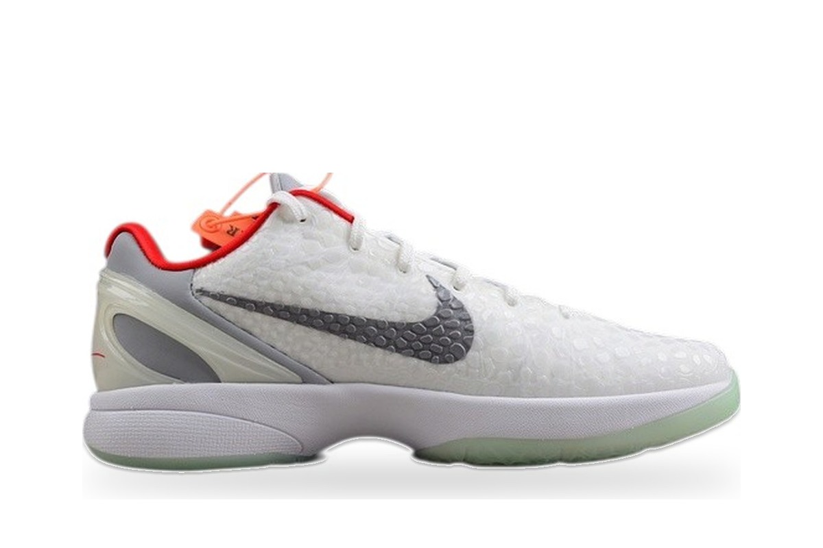 Nike Kobe 6 Protro White Grey Glow