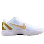 Nike Kobe 6 Protro White Metallic Gold
