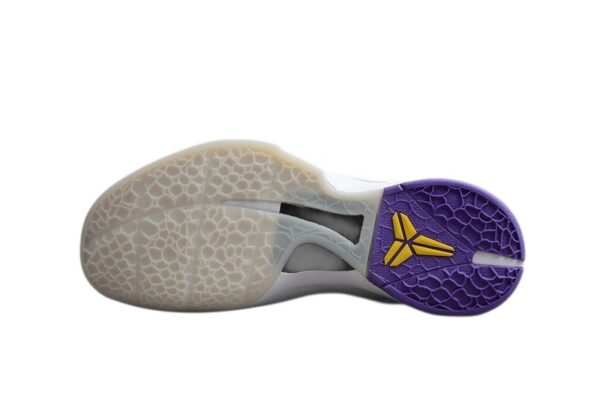Nike Kobe 6 Protro White Purple Yellow