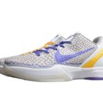 Nike Kobe 6 Protro White Purple Yellow