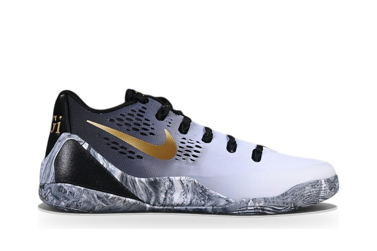 Nike Kobe 8 Protro White Grey Gold
