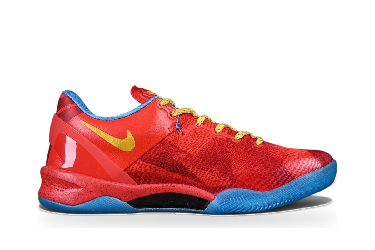 Nike Kobe 8 Red Yellow Blue