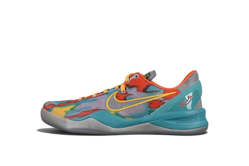 Nike Kobe 8 Teal Orange Multicolor
