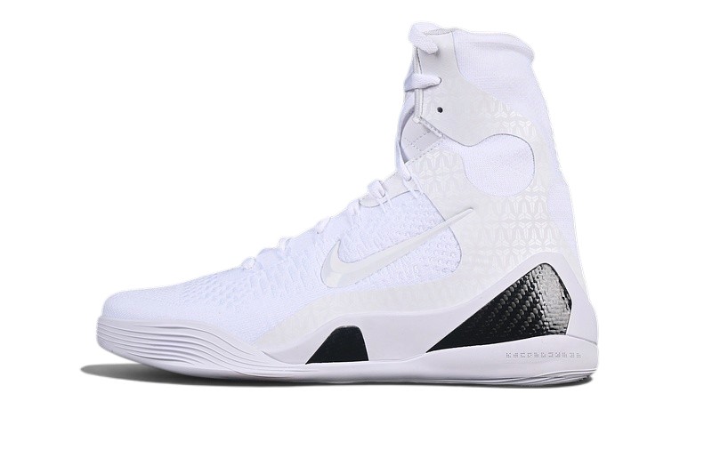 Nike Kobe 9 Elite High White Black