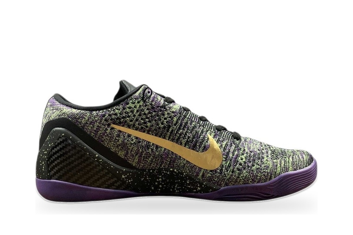Nike Kobe 9 Elite Low Black Gold Purple