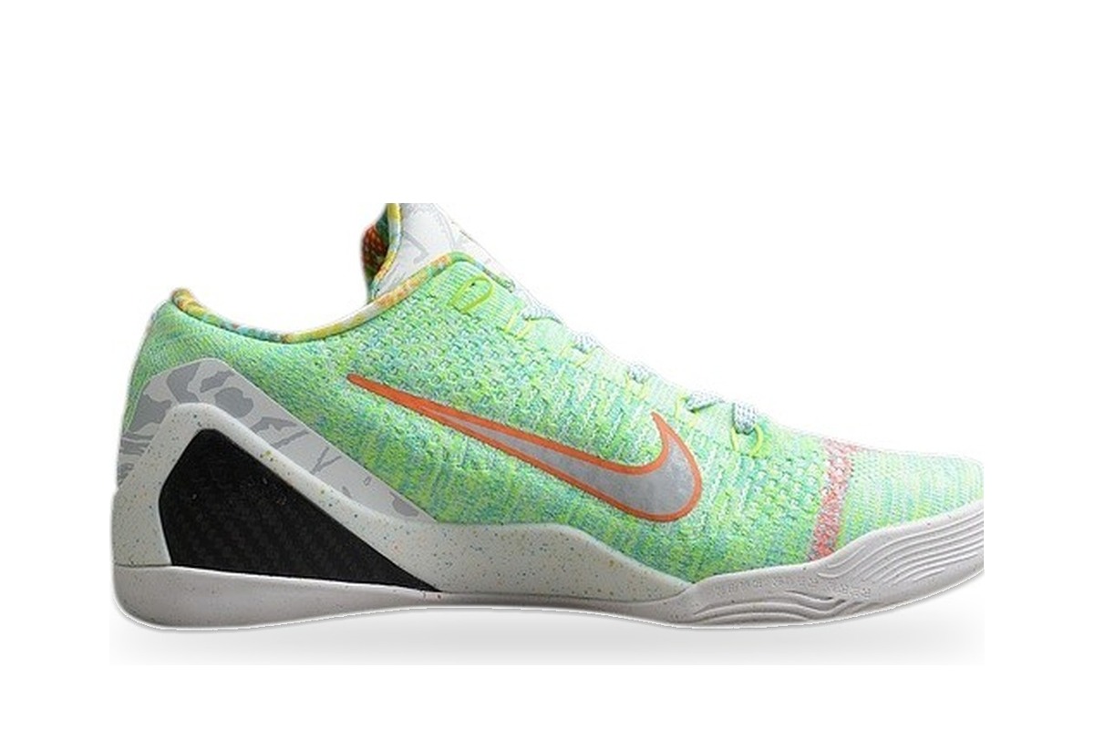 Nike Kobe 9 Elite Low Green Pink White