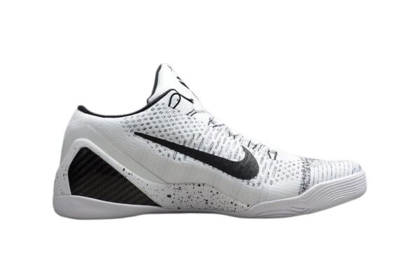 Nike Kobe 9 Elite Low White Grey Black