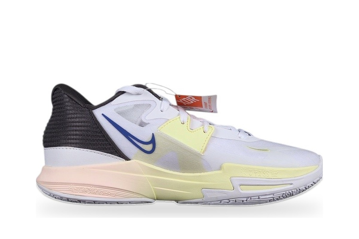 Nike Kyrie Low 5 White Volt Blue Black